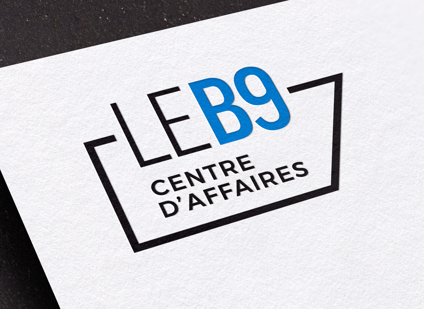Centre d'affaires LEB9 - Création de logo