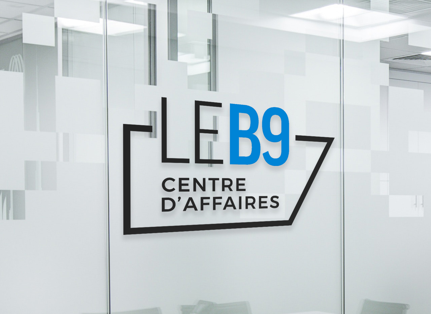 Centre d'affaires LEB9 - Création de logo
