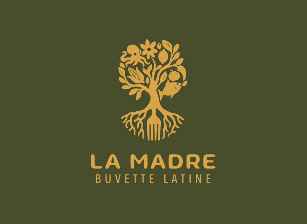 Branding et identité visuelle de la buvette La Madre